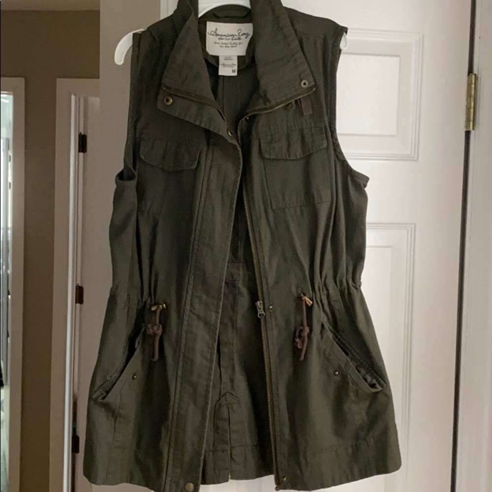 Army Green vest